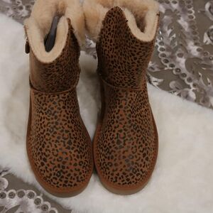 Style & Co Maevee Winter Booties, Leopard, 11M